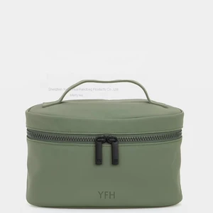 Portable Waterproof Travel Toiletry Bag with Compartments for Bathroom Shower Business Trip and Holiday