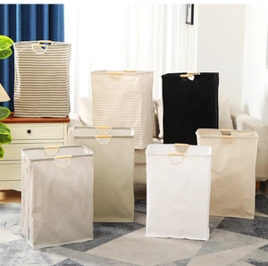 In Stock Laundry Basket,Waterproof Freestanding Laundry Hamper,Collapsible Clothes Basket In Laundry Room Bathroom Bedroom