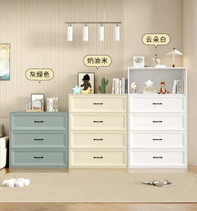 Modern Iron Chest Drawers Large Capacity Storage Eco-Friendly Bedroom Living Room Organizer Cabinet Nordic Style Home Furniture
