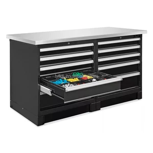 Customizable Lockable Drawer Tool Storage Cabinet OBM/OEM Garage Organizer Work Bench Gabinete De Herramientas Werkzeugschrank