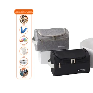 High-quality Men's Waterproof Toiletry Bag, Bathroom Hook Toiletry Storage Bag, Large-capacity Toiletry Bag