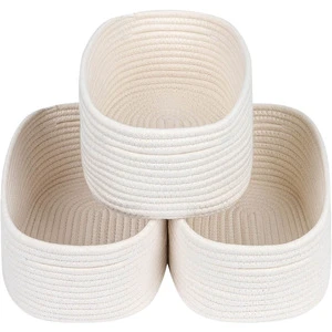 Home Storage Basket Woven Storage Basket Foldable Design Box Organizers