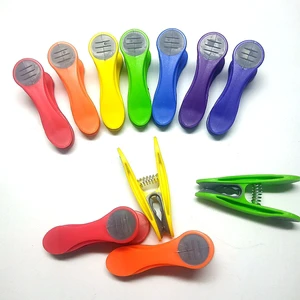 Rainbow color Classic colored plastic clip,clothes pins pegs,laundry drying peg
