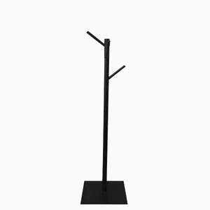 Freestanding Metal Coat Rack Stand Display for Clothing for Living Room Space
