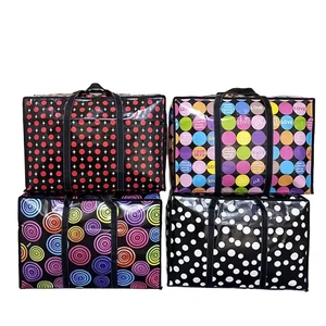 Large-Capacity Non-Woven Fabric Moving Bag Coated Packing Bag Thickened Clothing Quilt Storage Single Multipurpose Storage Bags