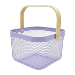 Kitchen Storage Wire Baskets Fruit Storage Rack Basket