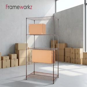 5 Tiers 78 Inch Height Metal Garage Storage Shelf Warehouse Rack Garage Shelving