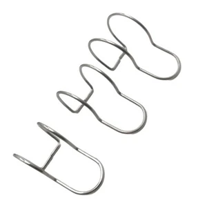 Stainless Steel Round Tube Clothes Drying Rack Windproof Clips Clothes Hanger Fixing Hook
