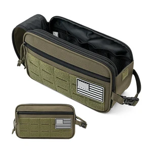 Customized New Color Tactical Wash Bag MOLLE Fashionable Outdoor Handheld Makeup Storage Bag