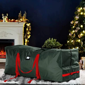 High Quality Good Price Personalize Rolling Buggy Bag Folding Large Capacity Christmas Tree Storage Bag
