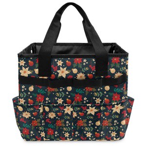 2025 Christmas Gift Bag Pet Competition Supplies Tool Storage Bag With Multiple Compartments Outdoor Picnic Bag
