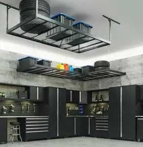 Garage Storage System Customized Red Garage Workshop Workstation Cabinet Workbench Combined Tool Cabinets Garage Storage