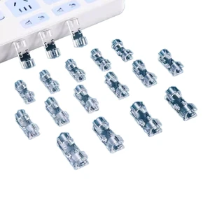 Transparent Self-Adhesive Wire Clip Network Cable Organizer Plastic Household Wire Storage Holder for Living Room