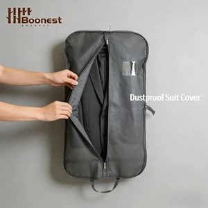 Breathable Non-woven Suit Cover, Wardrobe Hanging Dust Protector