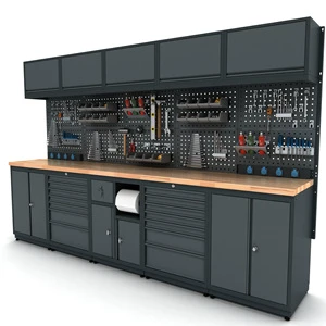 High Quality Tool Cabinet Metal Modular Storage System for Mechanic Garages Workshops Hobby Usage