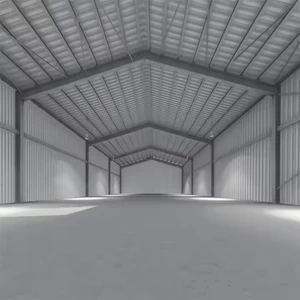 Easily Assembled Garage Steel Structure Building High Quality Storage Shed Prefabricated Warehouse