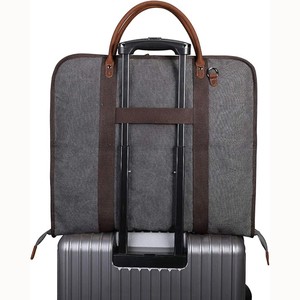 Free Sample Hot PEVA & Nylon Garment Bag Dust Cover for Clothing Dustproof Suit Bag for Closet Clothes Storage