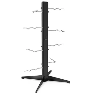 Hot Products Steel Black Free Standing Wall Mounted Storage Rack with Handles for Cable Attachments