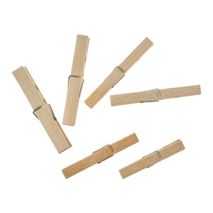 Customized Eco-Friendly Bamboo Clothes Pegs-Modern Design Direct Factory Supply