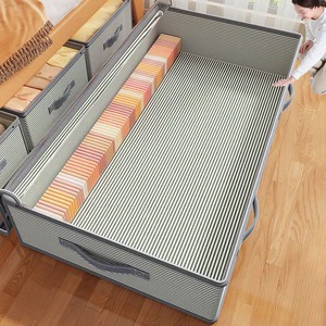Under-bed Modern Minimalist Cube Storage Bag Nonwoven Fabric Moisture-Proof Foldable Container Household Bedding Storage