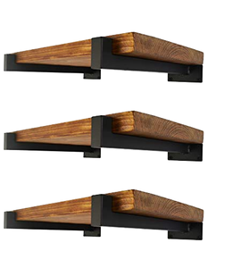 Wall Mounted Wooden Storage Rack