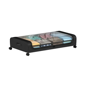 Under Bed Storage Bins With Lid Rolling Underbed Organizer for Clothes Shoe Storage for Under Bed Storage Containers