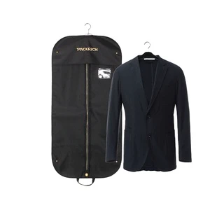 Wholesale Custom Luxury Polyester Garment Bag Recyclable Storage Travel Packing for Suit Print Clothing