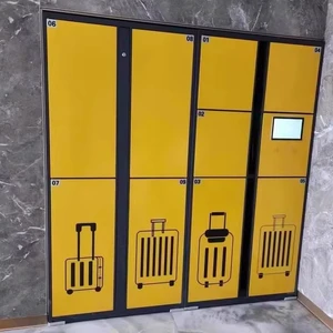 Airport/Railway Station/Supermarket Automatic Smart Delivery Lockers Luggage Lockers Customized Color Size