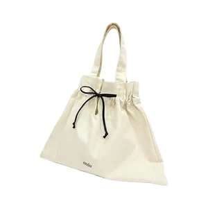Flying Whale Customized Extra Large Canvas Clothing Storage Packing Bag with Logo Printing Dust Bag Cover Shoulder Strap