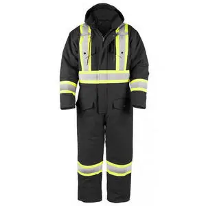 GUARDEVER Hi Vis X Back Reflective Insulated Winter Waterproof Coverall