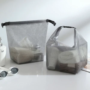 Large Capacity Modern Bathroom Toiletry Bag Waterproof Transparent EVA Material Cosmetic Storage Organizer Portable Travel