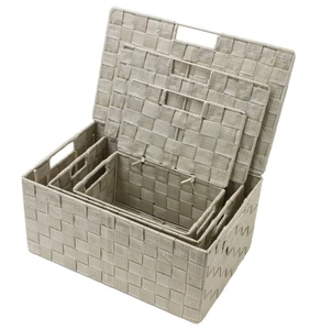 Multi-purpose Colorful Woven Storage Basket
