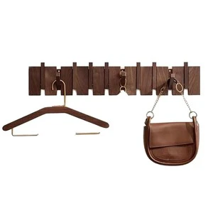 Creative and Cute Wooden Hooks Home Wall Decoration Hook Storage Piano Shape Wall Shelf Entrance Wall Key