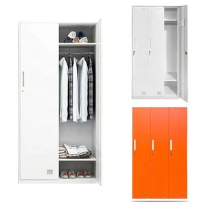 Steel Locker Cabinet with Electronic Lock for Gym ODM/OEM 6-Door Football Locker Big Metal Bibliotheek Facial Recognition Locker