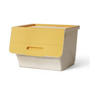 Eco-friendly PP Plastic Multi-functional Over 35L Modern Design Storage Box for Shoes Clothes Toys Home Organization Shoe Rack
