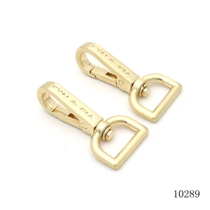 5/8 Inch Swivel Snap Custom logo Snap Hook Buckle Zinc Alloy Clip Hooks 55mm Swivel Spring Hook Carabiner for Bag