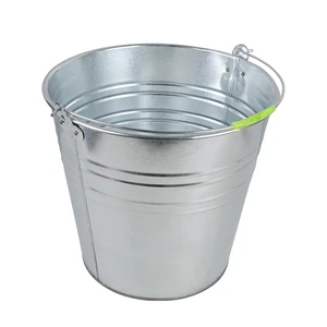 Rust Resistant Wire Handle Iron Wire Bucket Handle 10L 12L 15L Mop Buckets Wash Cleaning Water Galvanized Bucket
