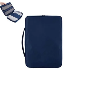 Custom Logo Travel Cloth Storage Organizer Bags Packaging for Clothing, Light Weight Foldable Zipper Travel Bag for Clothes