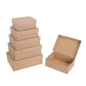 Factory Wholesale Best-Selling Shoe Box with Stackable Cardboard Design