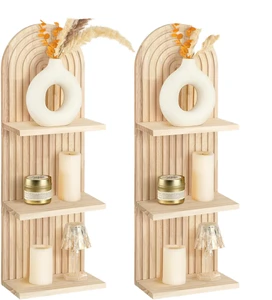 Bohemian Arch-Shaped Creative Modern Minimalist Home Guesthouse Living Room Wall Storage Rack