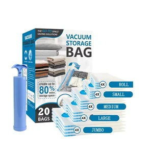 G-Waterproof Insect-Proof Eco-Friendly Nylon Fabric Vacuum Storage Bag Square Shape Apacity Saves Space Bulk Purchase Low
