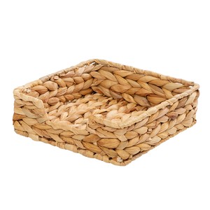Hand-Woven Water Hyacinth Storage Baskets Natural Water Hyacinth Nesting Storage Baskets