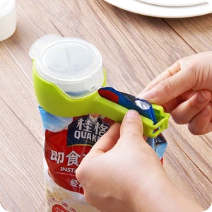 Syh430 Multifunctional Sealing Clip Food Preservation Sealing Clip Moisture-proof Discharge Nozzle Plastic Bag Clip