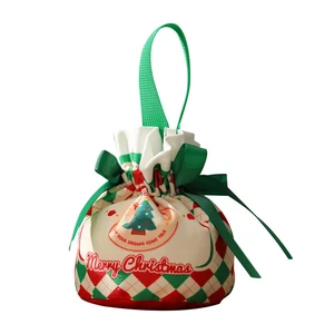 Christmas Eve Gift Set-Velvet Apple Bag & PP Storage Box Model 2024SDPGD Made in China Essential for Holiday Gifting