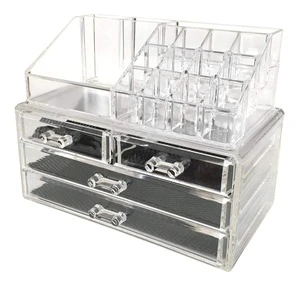 Jewelry and Cosmetic Storage Organizer Acrylic Makeup Organizer