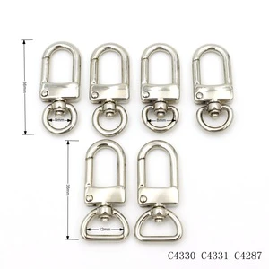 New Trends Small Metal Lobster Clasp 35mm Gold Swivel Snap Clips for Phone Charm and Key Ring