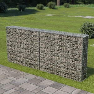 Galvanized Low-Carbon Iron Wire Mesh Gabion Baskets & Boxes with Welding & Bending Services for Sale