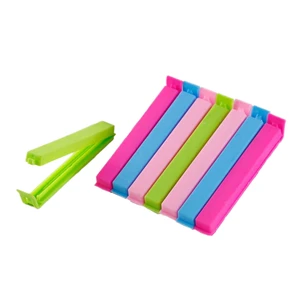 Custom Portable Kitchen Storage Bag Clips Plastic Tool Food Snack Seal Sealing Accessory