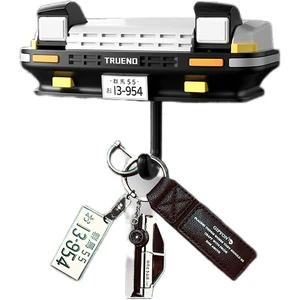 Creative New Car Decorative Key Storage Rack ABS Material Headlight Key Hook Automatic Lighting Decorative Hanging Key Holder