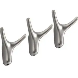 Unique Shaped Metal Wall Hook For Living Room Decor Providing Artistic Accent And Functional Storage Solution Together